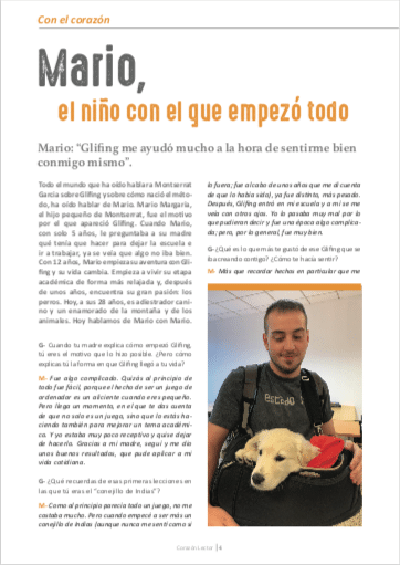 mario, el niño con el que empezó todo