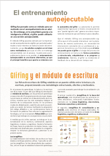 ENTRENAMIENTO AUTOEJECUTABLE GLIFING Y EL MÓDULO DE ESCRITURA