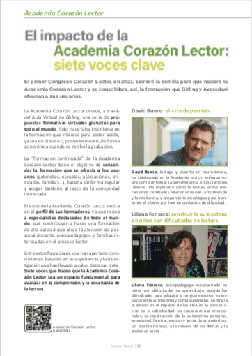 FORMADORES ACL: SIETE VOCES CLAVE