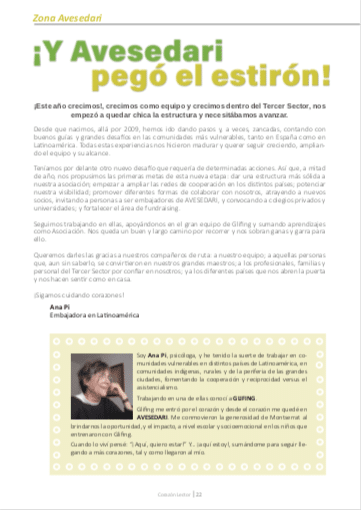 ¡Y AVESEDARI PEGÓ EL ESTIRÓN!