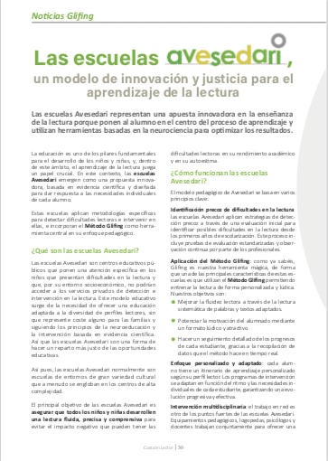 LAS ESCUELAS AVESEDARI