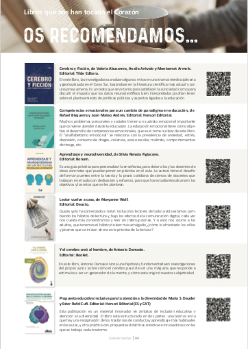 OS RECOMENDAMOS...