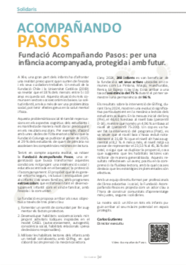 28 FUNDACIÓ ACOMPAÑANDO PASOS
